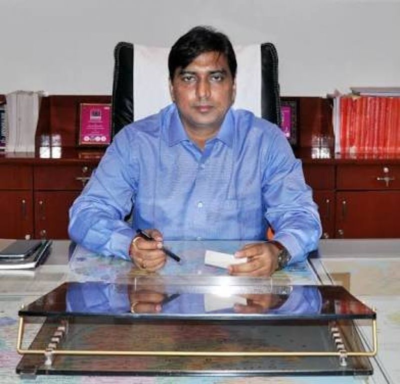 District Collector Vikrant Pandey