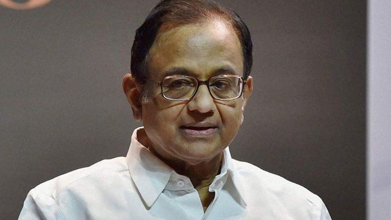 P Chidambaram today appeared before the Enforcement Directorate