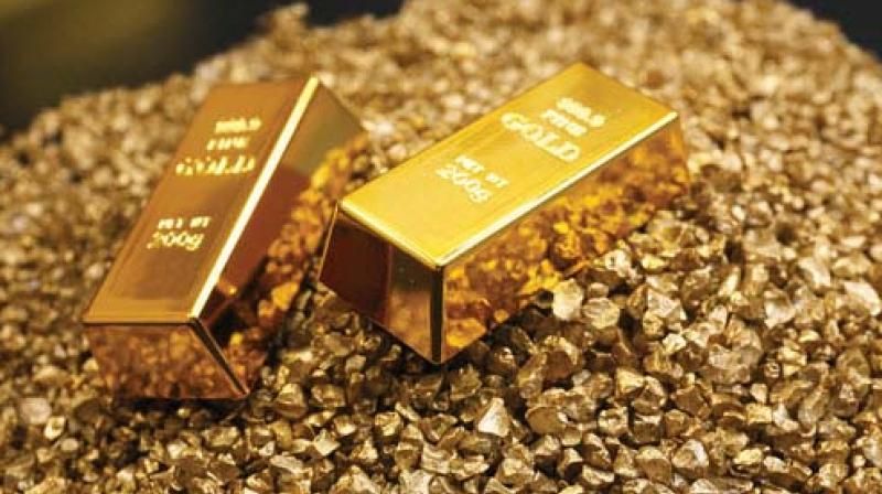 Gold held steady on scattered deals