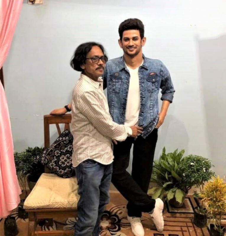 Sushant Singh Rajput wax statue