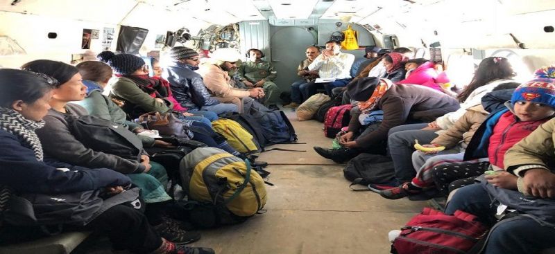 26 medical personnel were rescued from Killar and 24 children from Chamba