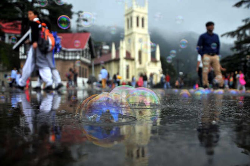 Shimla experienced 60.2-millimeter rainfall