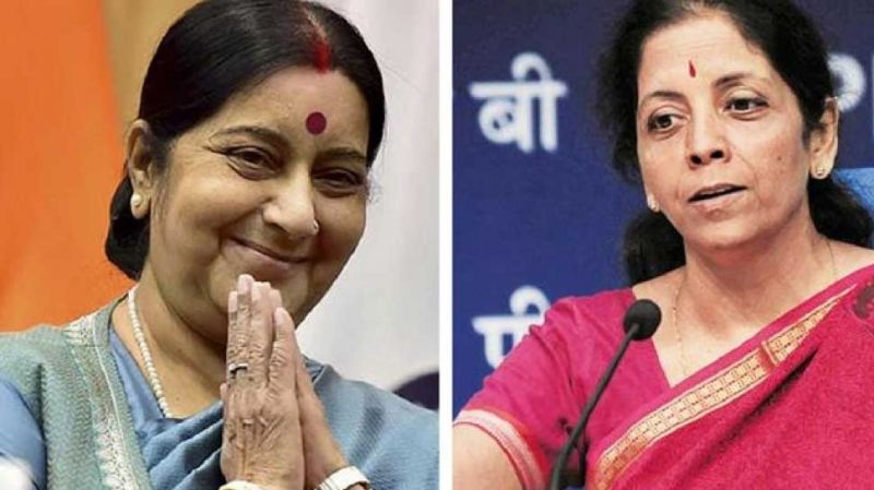 External Affairs Minister Sushma Swaraj and Defence Minister Nirmala Sitharaman
