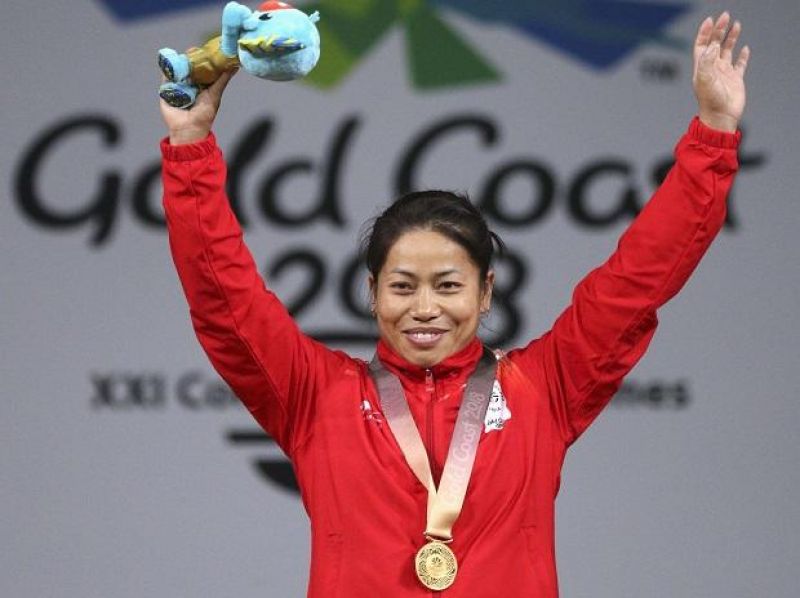 Manipuri weightlifter participated in the Gold Coast CWG