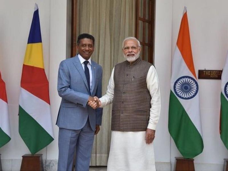 India also announced a USD 100-million credit to Seychelles