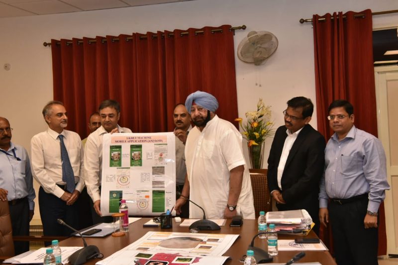 Capt Amarinder Launches 3 Mobile Apps To Combat & Create Awareness