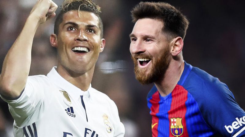 Lionel Messi and Cristiano Ronaldo