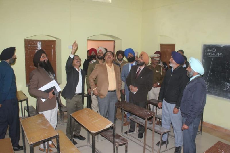 Punjab Education Minister OP Soni paid a visit to the schools of border areas