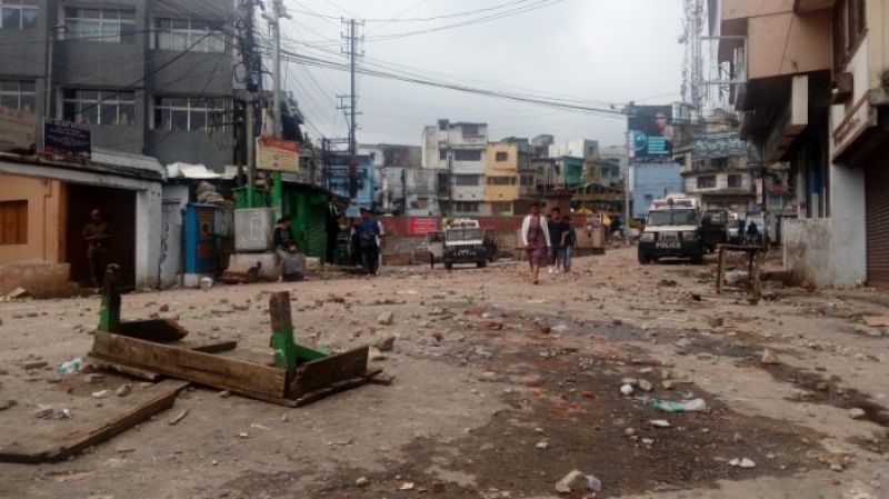 Fight between Sikhs and drivers of the state-run buses