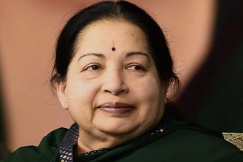 Former Chief Minister J Jayalalithaa