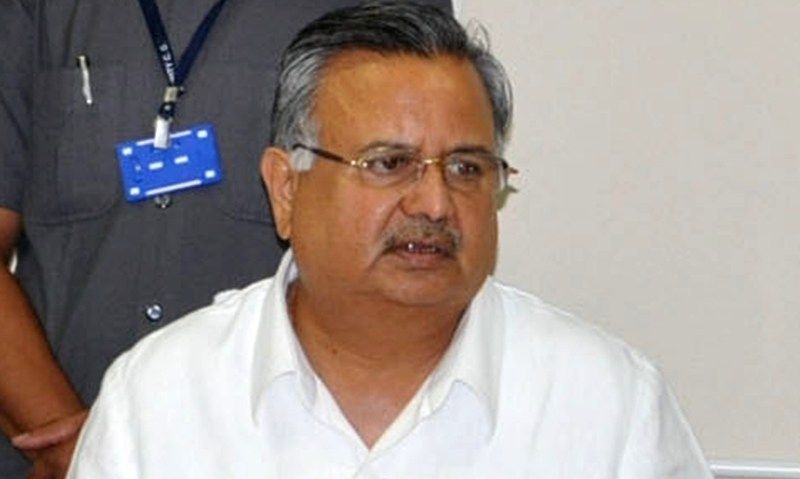 Chhattisgarh Chief Minister Raman Singh