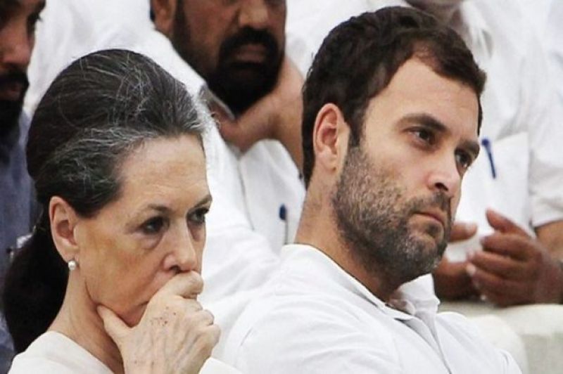 Rahul Gandhi and Sonia Gandhi 