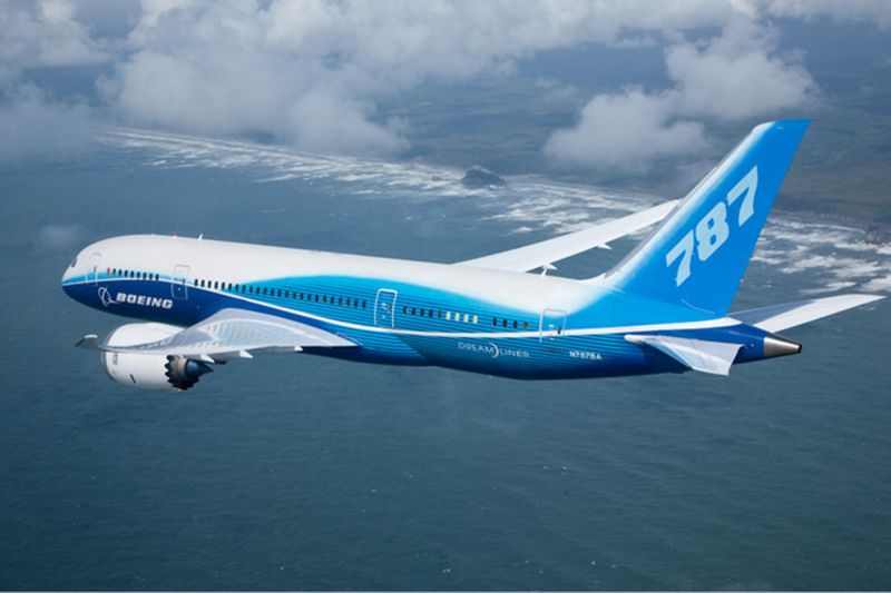 Boeing 787 aircraft