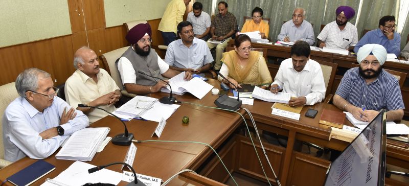 HEALTH MINISTER PRESIDES OVER HIGH LEVEL REVIEW MEETING OF CIVIL SURGEONS