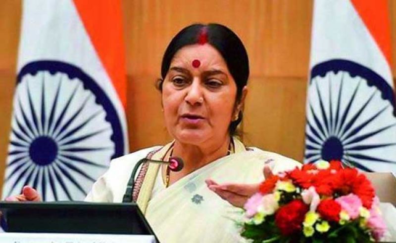 External Affairs Minister Sushma Swaraj