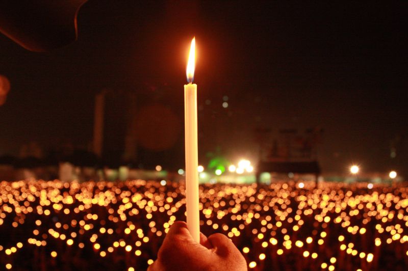 Candle March By BJP