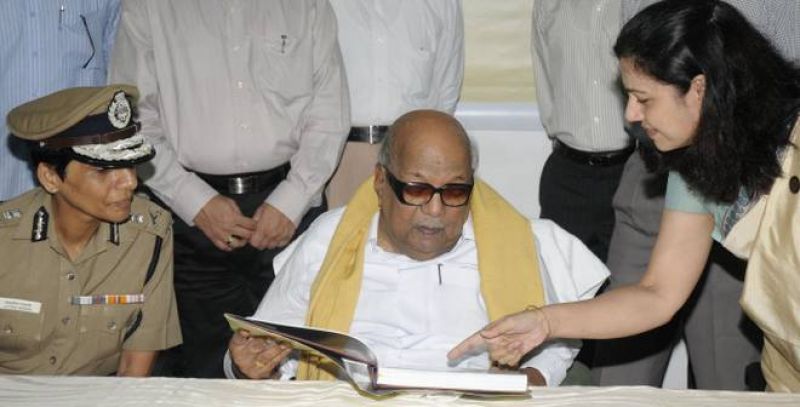 Karunanidhi took keen interest in Tamil literature, poetry and drama
