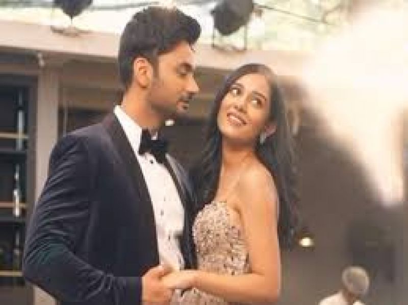 Amrita Rao with her husband