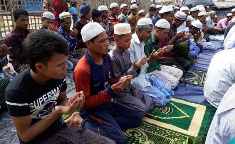 Rohingya refugees mark first Eid since Myanmar crackdown