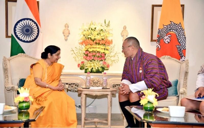 External Affairs Minister Sushma Swaraj had called on Tobgay