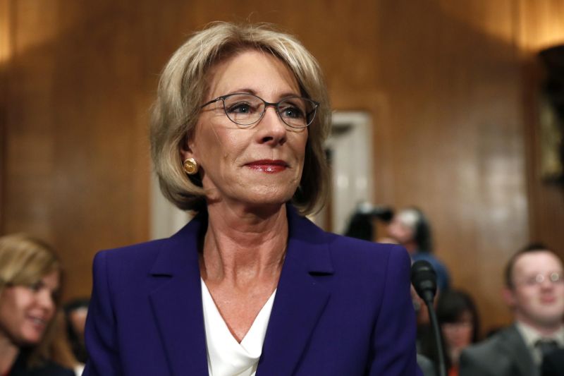 Education Secretary Betsy DeVos