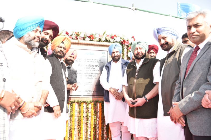 CM lays Foundation Stone of Verka Mega Dairy Plant