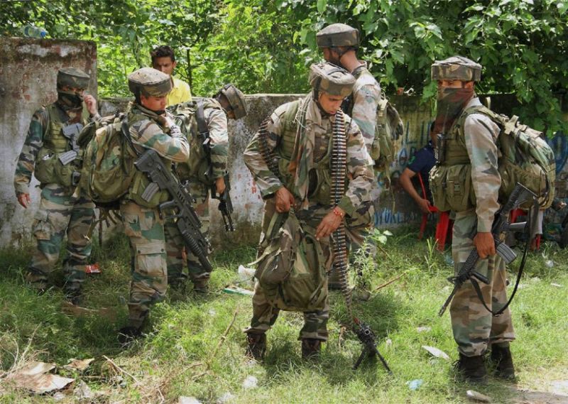  Raids were carried out yesterday by the security personnel
