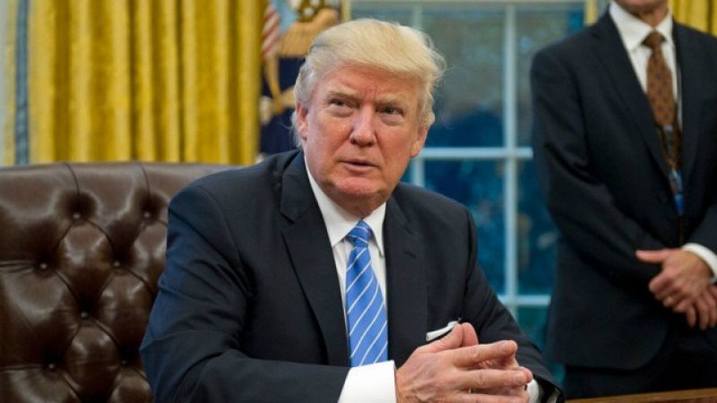 US President Donald Trump 
