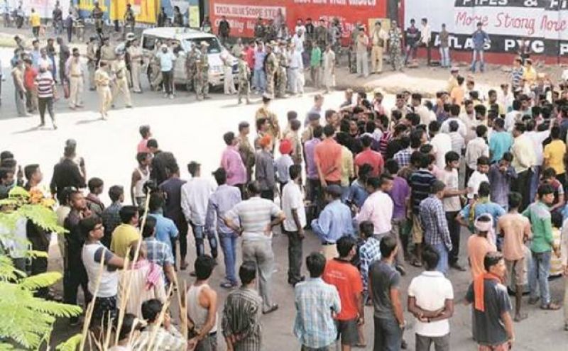 Six people were allegedly beaten up