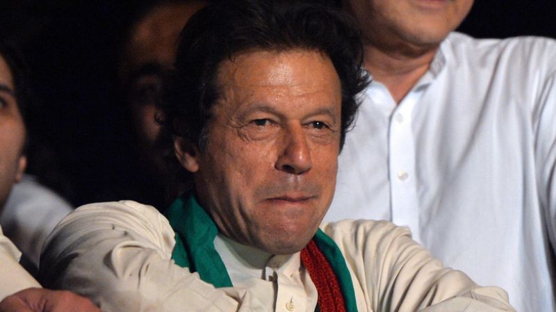 Cricketer-turned-politician Imran Khan