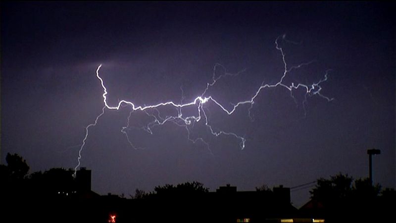 40-year-old man was killed after he was struck by lightning