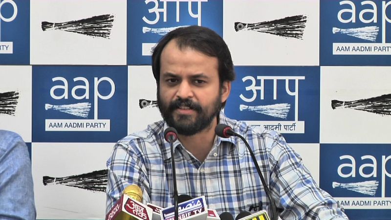 Khetan had sent his resignation to AAP chief Arvind Kejriwal