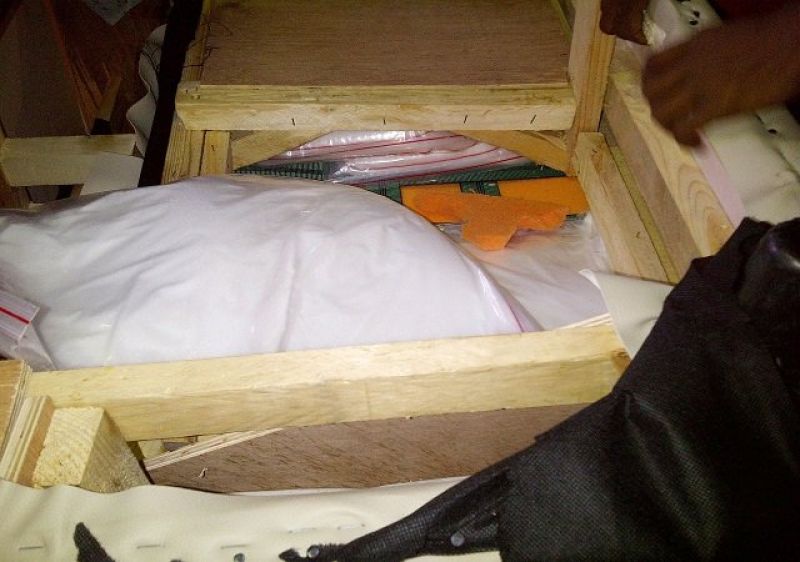 100 kg of banned ketmanine drug seized