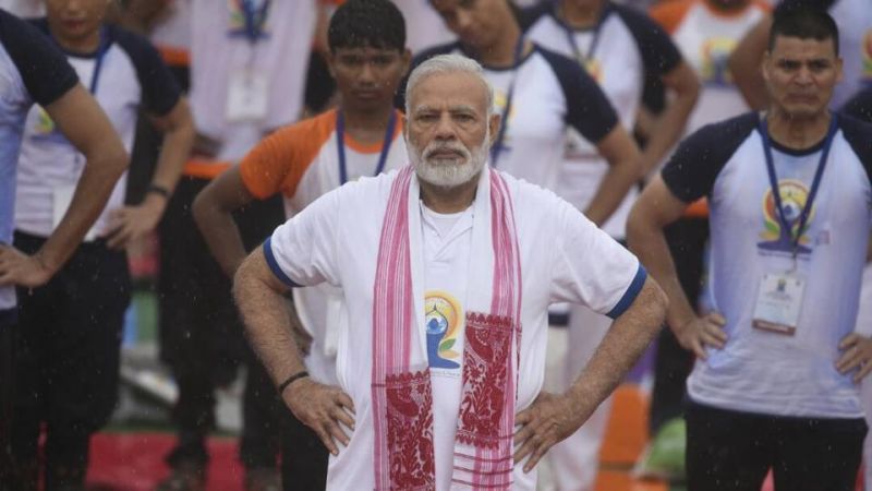 PM Narendra Modi led the country-wide celebrations in Dehradun