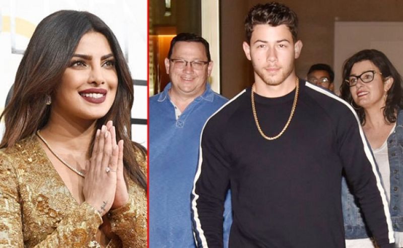 Nick Jonas, parents in Mumbai to meet Priyanka Chopra's family