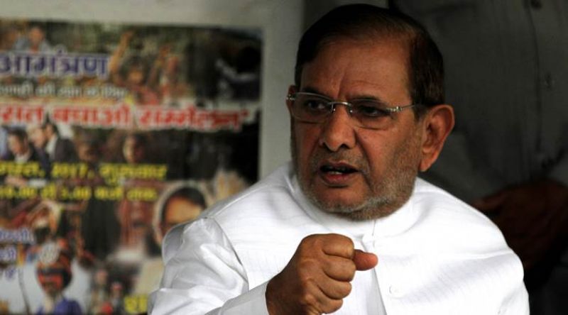 Loktantrik Janata Dal leader Sharad Yadav