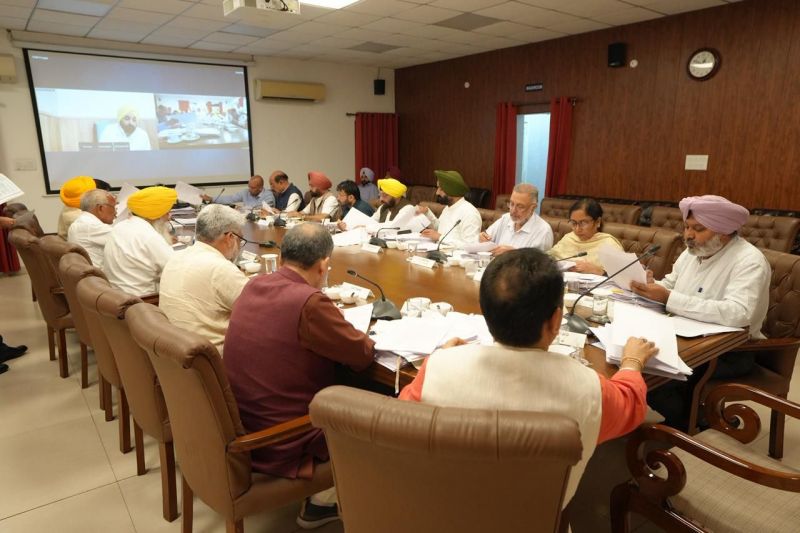 CM Bhawant Mann Leads Cabinet Meeting News