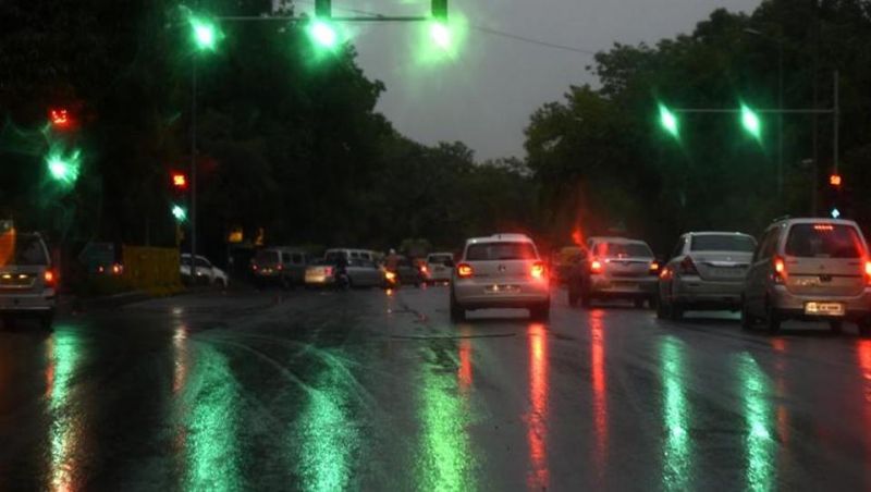 The weatherman has predicted light showers