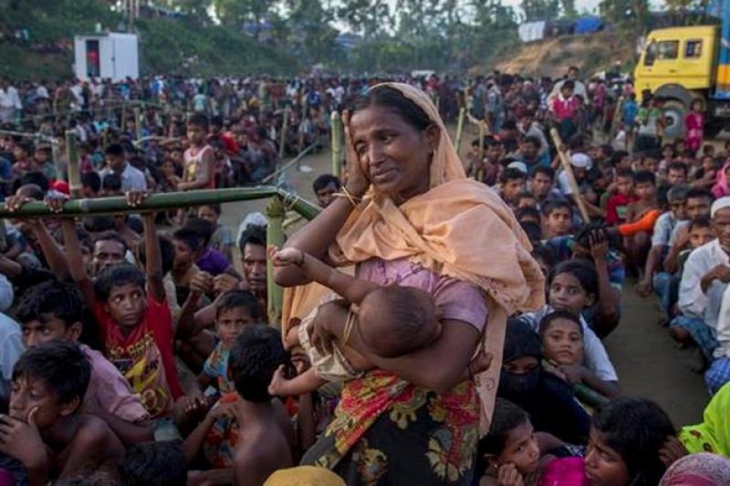 700,000 Rohingya have arrived in Bangladesh