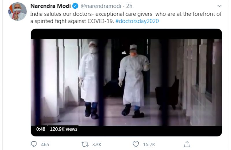 Narendra Modi tweet