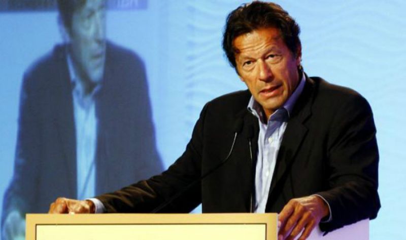Newly elected Pakistani counterpart Imran Khan