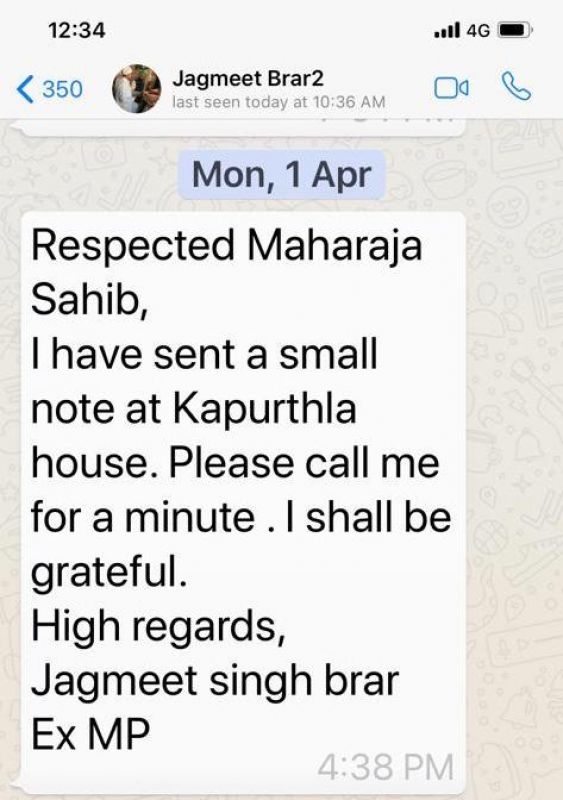 WhatsApp messages 