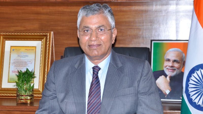 Union Minister of State for Law and Justice P P Chaudhary