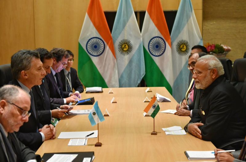 PM Modi meets leaders of Angola, Argentina