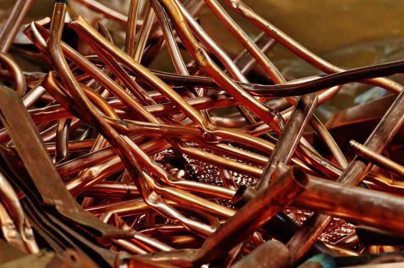Copper scrap heavy and brass sheet cuttings gained 