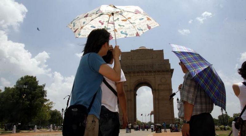 Humid morning in Delhi after overnight rains