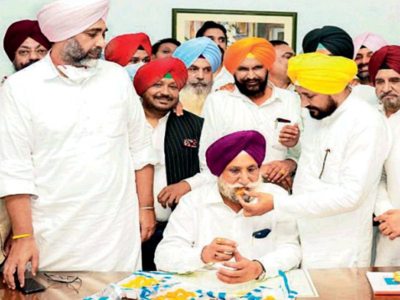 Deputy Chief Minister Sukhjinder Singh Randhawa