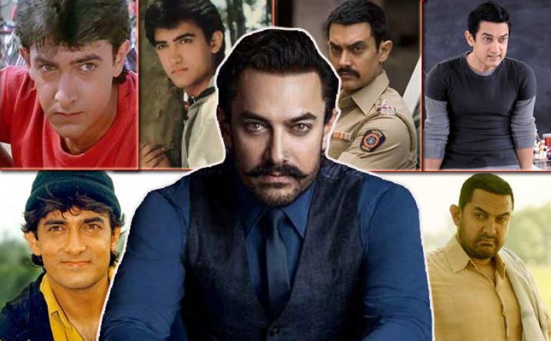 Aamir Khan different avatars in different films
