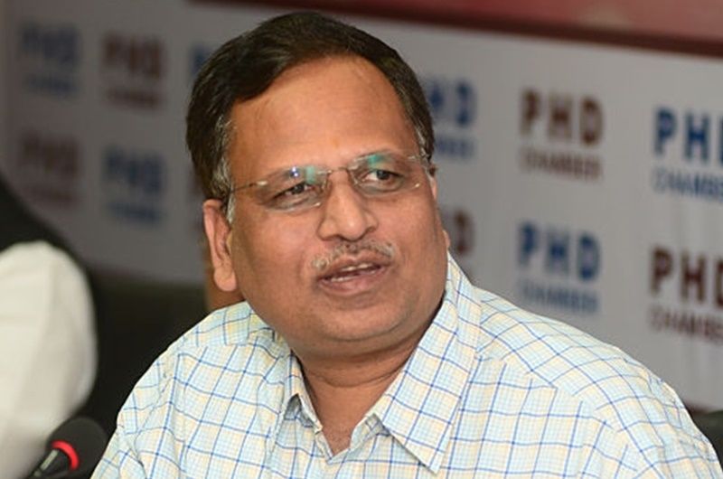 Delhi minister Satyendra Jain