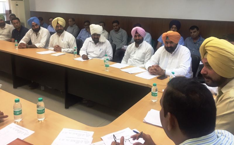 the minister took report from the each concerned company regarding works being done